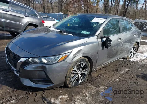 2021 Nissan Sentra Sv Xtronic Cvt from USA, damaged, VIN 3N1AB8CV0MY215199